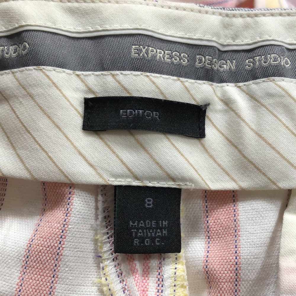 Express editor striped capris - Picture 4 of 5
